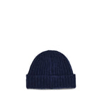 Blue Wool Beanie