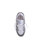 Gray Rubber Low Top Sneakers