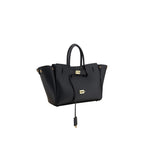 Black Calf Leather Bos Taurus Shoulder Bag
