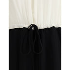 Multicolor Silk Casual Dress