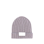 Beige Cashmere Beanie