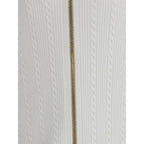 White Viscose Midi Skirt