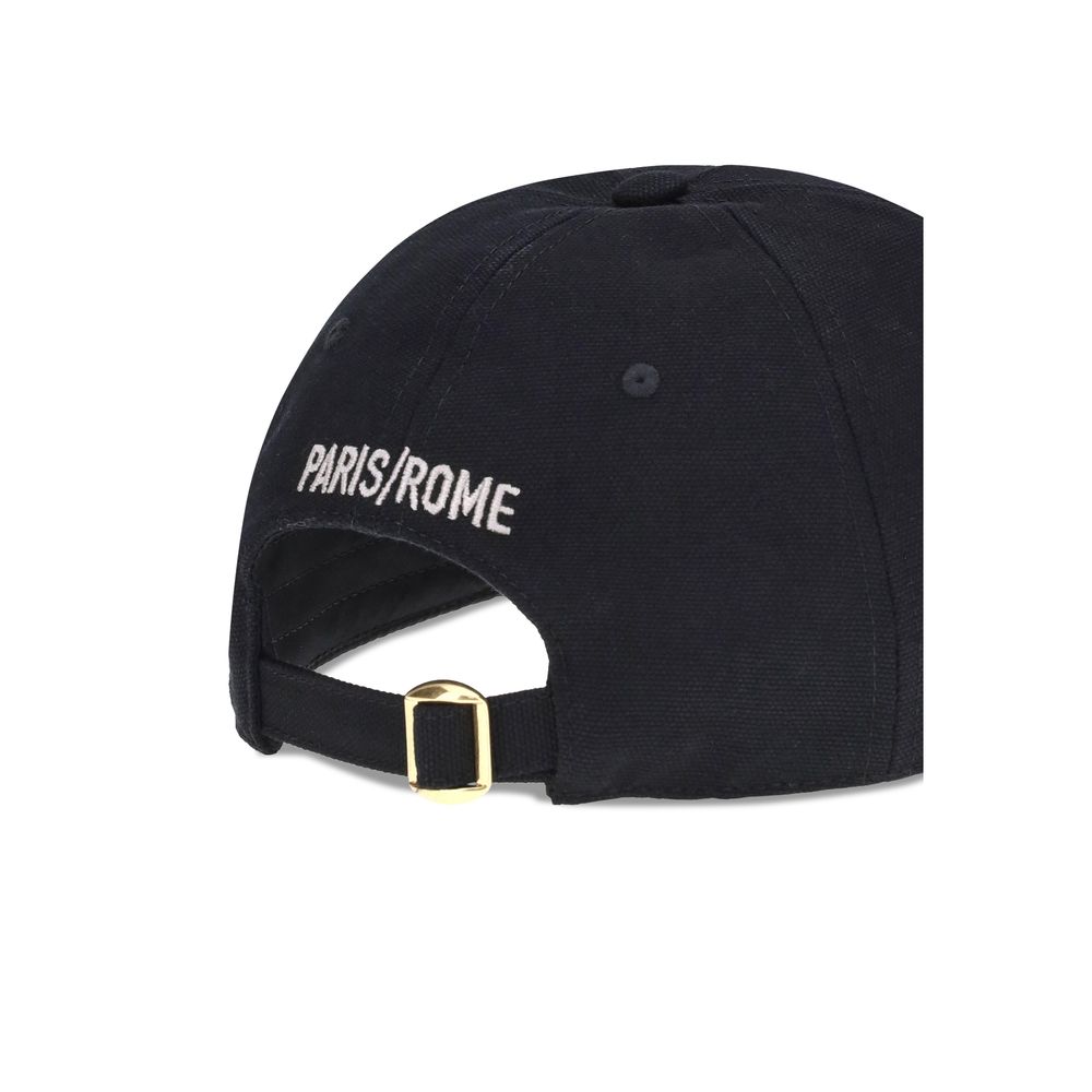 Black Cotton Cap (Baseball Hat)