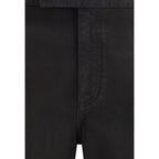 Black Cotton Dress Pants