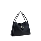 Black Calf Leather Bos Taurus Handbag