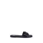 Black Calf Leather Bos Taurus Sandals