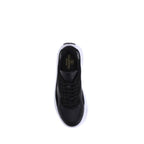 Black Calf Leather Bos Taurus Chunky Sneakers