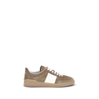 Brown Calf Leather Bos Taurus Chunky Sneakers