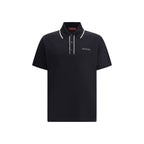 Black Cotton Polo Shirt