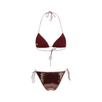 Bordeaux Polyamide Bikini