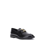 Black Calf Leather Bos Taurus Slip-On Loafers