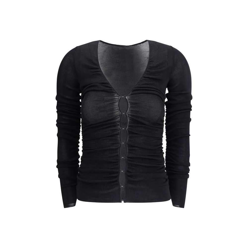 Black Viscose Top