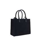 Black Cotton Shoulder Bag