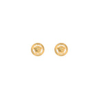 Gold Brass Earrings