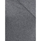 Gray Cashmere Turtleneck