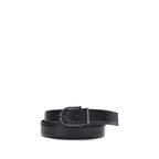 Black Calf Leather Bos Taurus Belt