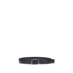 Black Calf Leather Bos Taurus Belt