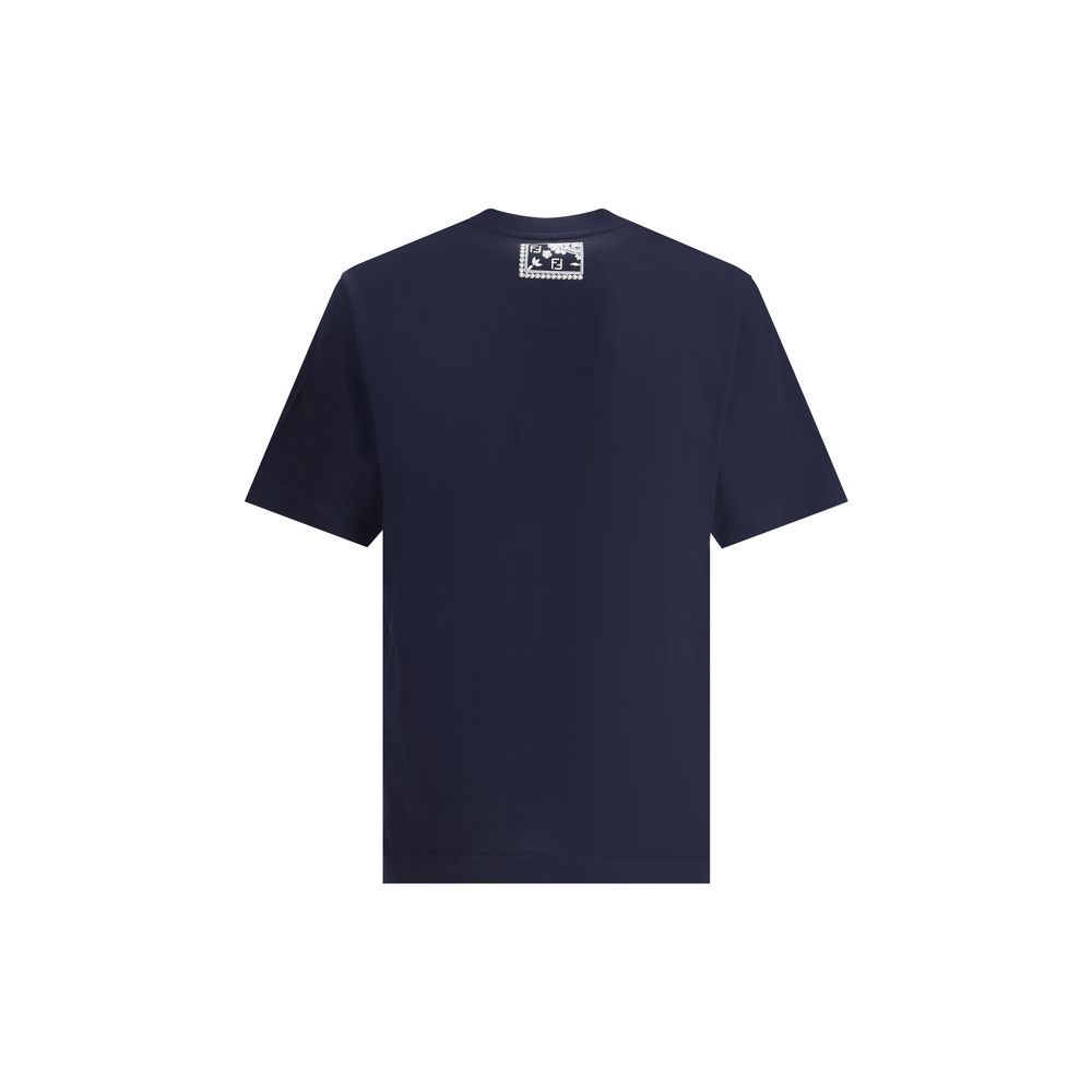 Blue Cotton T-Shirt
