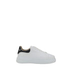 White Rubber Low Top Sneakers