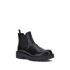 Black Calf Leather Bos Taurus Chelsea Boots
