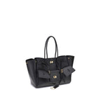 Black Calf Leather Bos Taurus Shoulder Bag