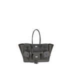 Black Calf Leather Bos Taurus Shoulder Bag