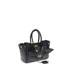 Black Calf Leather Bos Taurus Shoulder Bag