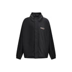 Black Polyester Shell Jacket