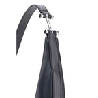 Black Calf Leather Bos Taurus Shoulder Bag