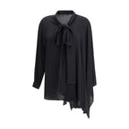Black Silk Blouse