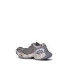 Gray Polyethylene Athletic Sneakers
