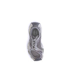 Gray Polyethylene Athletic Sneakers