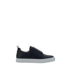Black Calf Leather Bos Taurus Low Top Sneakers