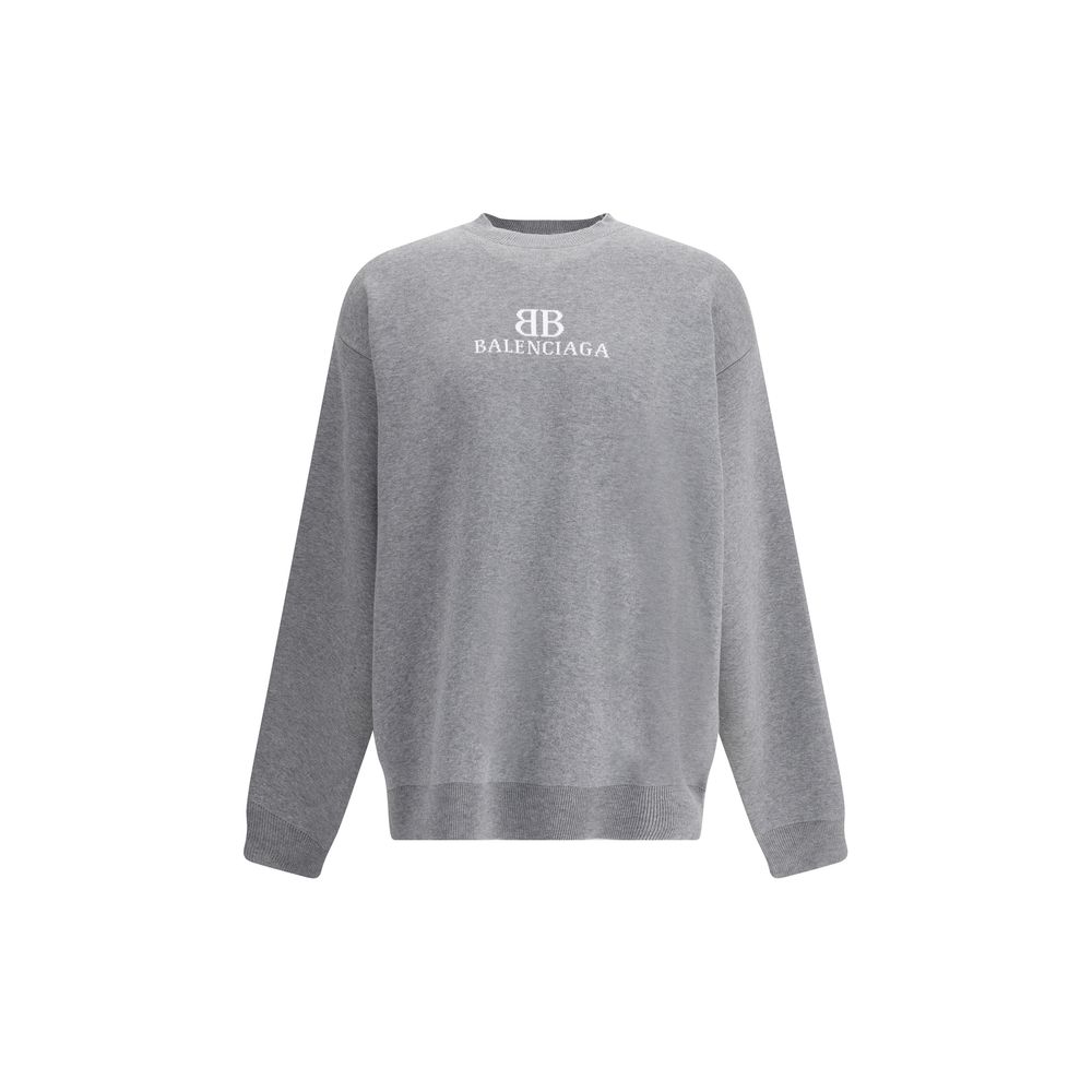 Gray Cotton Sweatshirt