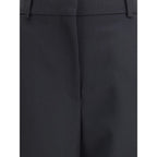 Black Wool Oves Aries Dress Pants