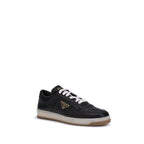 Black Calf Leather Bos Taurus Low Top Sneakers