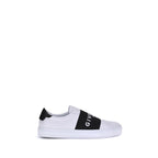 White Calf Leather Bos Taurus Low Top Sneakers