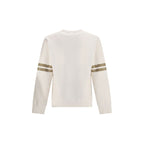 Beige Cotton Sweatshirt