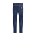 Blue Cotton Jeans Denim