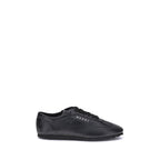 Black Calf Leather Bos Taurus Athletic Sneakers
