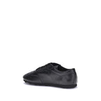 Black Calf Leather Bos Taurus Athletic Sneakers