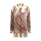 Multicolor Silk Pattern Shirt