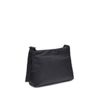 Black Fabric Shoulder Bag