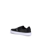 Black Calf Leather Bos Taurus Low Top Sneakers