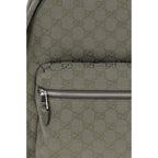 Green Cotton Backpack