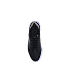 Black Calf Leather Bos Taurus Low Top Sneakers
