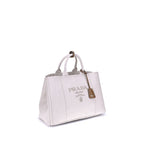 Cream Cotton Shoulder Bag