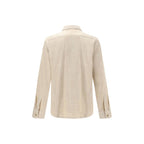 Cream Cotton Shirt