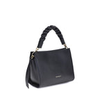 Black Calf Leather Bos Taurus Shoulder Bag