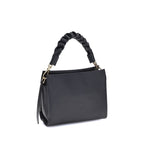 Black Calf Leather Bos Taurus Shoulder Bag